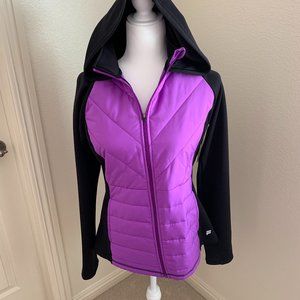 Fila Large Woman's Lavender & Black Sports Jacket